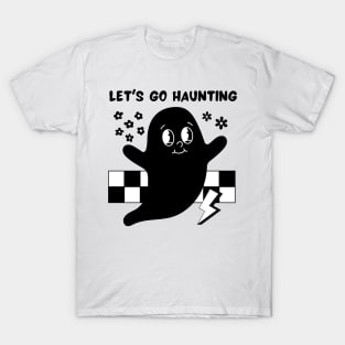 Cute Retro Halloween Ghost T-Shirt